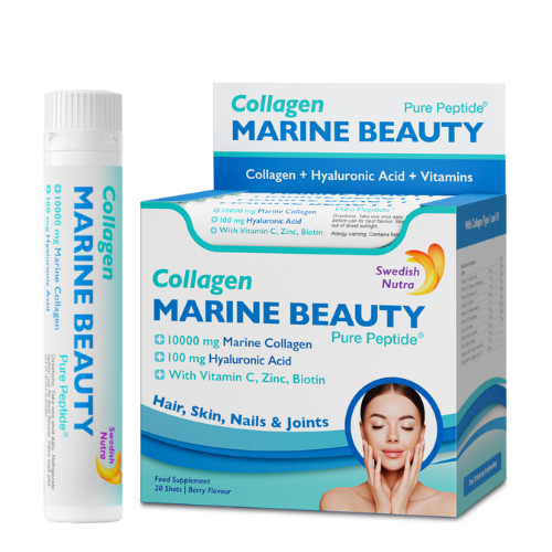 Рибен Колаген Marine Beauty 10000 мг с хиалуронова киселина 100 мг 20 x 25 мл